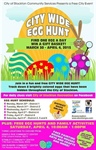 City Wide Egg Hunts and Eggstravaganza
